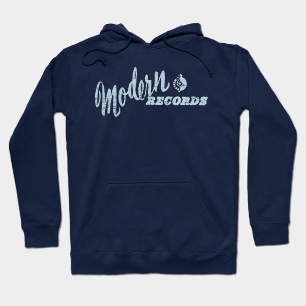 Modern Records Hoodie by MindsparkCreative